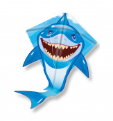 Flyvende drage i hajmotiv 57x55 cm