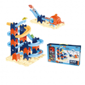 BILBANE BYGGEKLODSER MED KATAPULT 38 DELE