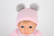 Tiny Treasures Doll pink tøj