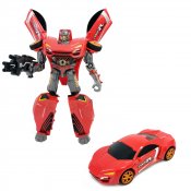 Transforming robot bil med lyd og lys