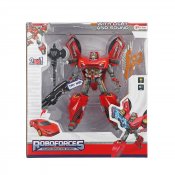 Transforming robot bil med lyd og lys