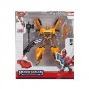 Transforming robot bil med lyd og lys