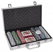 Poker Premium aluminium etui med tilbehør