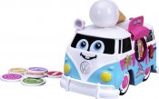 Glas Volkswagen bus med lys og lyd