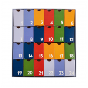 MUMITROLDENES PUSLEJULEKALENDER 24x60 BRIKKER