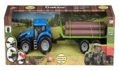 Traktor med trailer