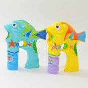 Såpbubbelpistol fisk motiv