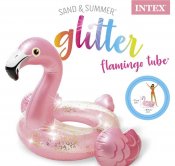 Intex Glitter Flamingo Oppustelige Badering Simring