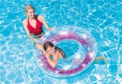 Intex Baby Pink Glitter Oppustelige Ring Simring