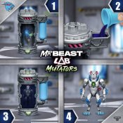 MrBeast Lab Mutant Actionfigur - Metallic Panther