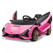 Elbil Børn Lamborghini Sian 12V Pink
