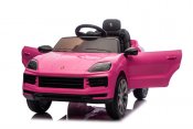 Elbil til børn Porsche Cayenne Rosa