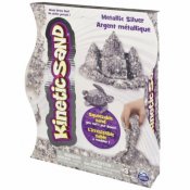 Kinetic Sand Metallic Silver