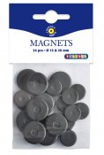 Magneter, 24 st, 15 til 20 mm