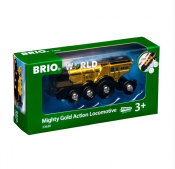 BRIO World mægtige guld action lokomotiv