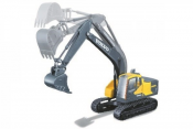 Gravemaskine - Volvo EC220E - Burago 1:50