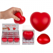AntiStress hjerte, rød