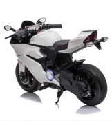 Elektrisk motorcykel Azeno Street Fighter GT motorcykel hvid