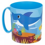 Baby Shark Plast krus 360 ml