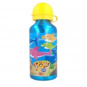 Baby Shark vandflaske i aluminium, 400 ml