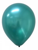 Balloner metallic grøn 20-pak