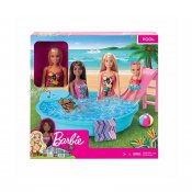 Barbie Pool med Doll legesæt