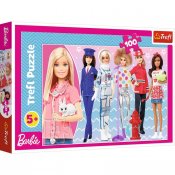 Barbie puslespilsbrikker 100