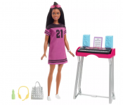 Barbie Big City Big Dreams Brooklyn dukke med lektier