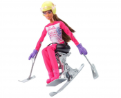 Barbie Du kan blive enhver skidukke Para Alpin
