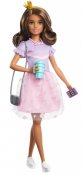 Barbie Prinsesse dukke med brunt hår