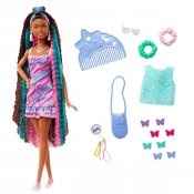 Barbie Totally Hair dukke Blå med tilbehør