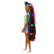 Barbie Totally Hair dukke Blå med tilbehør
