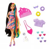 Barbie Totally Hair dukke Lilla med tilbehør