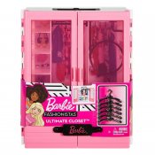 Barbie garderobe med 6 bøjler