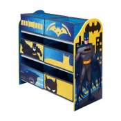 Batman Hylde med opbevaringsbokse 63x60x30cm