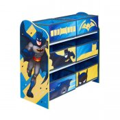Batman Hylde med opbevaringsbokse 63x60x30cm