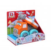 BB Junior Drive N Rock Interaktiv legetøjskran lastbil med musik kran