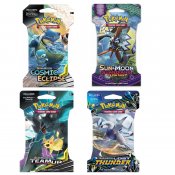 Pokemon 4 Pack Sun & Moon Booster Blister Byttekort
