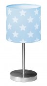 Børn koncept, Bordlampe Star, lyseblå