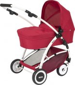 BRIO Dukkevogn Metal Spin Rød