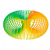 Slinky - Regnbuefarvet