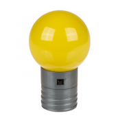 Boldformet LED-lampe med magnet - Forskellige farver