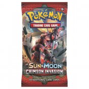 Pokemon Sun & Moon Crimson Invasion Booster samlekort 3-pack