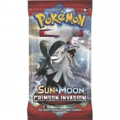 Pokemon Sun & Moon Crimson Invasion Booster samlekort 3-pack