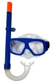Dykkebriller og snorkel - Sæt - 3 forskellige farver
