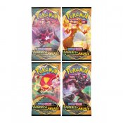 Pokémon Darkness Ablaze og Rebel Clash Booster samlekort