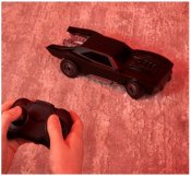 DC Comics radiostyret Batmobile sort