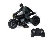 DC Comics radiostyret Bat-motorcykel med Batman-figur