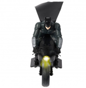 DC Comics radiostyret Bat-motorcykel med Batman-figur