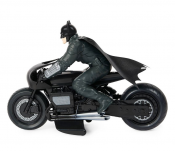DC Comics radiostyret Bat-motorcykel med Batman-figur